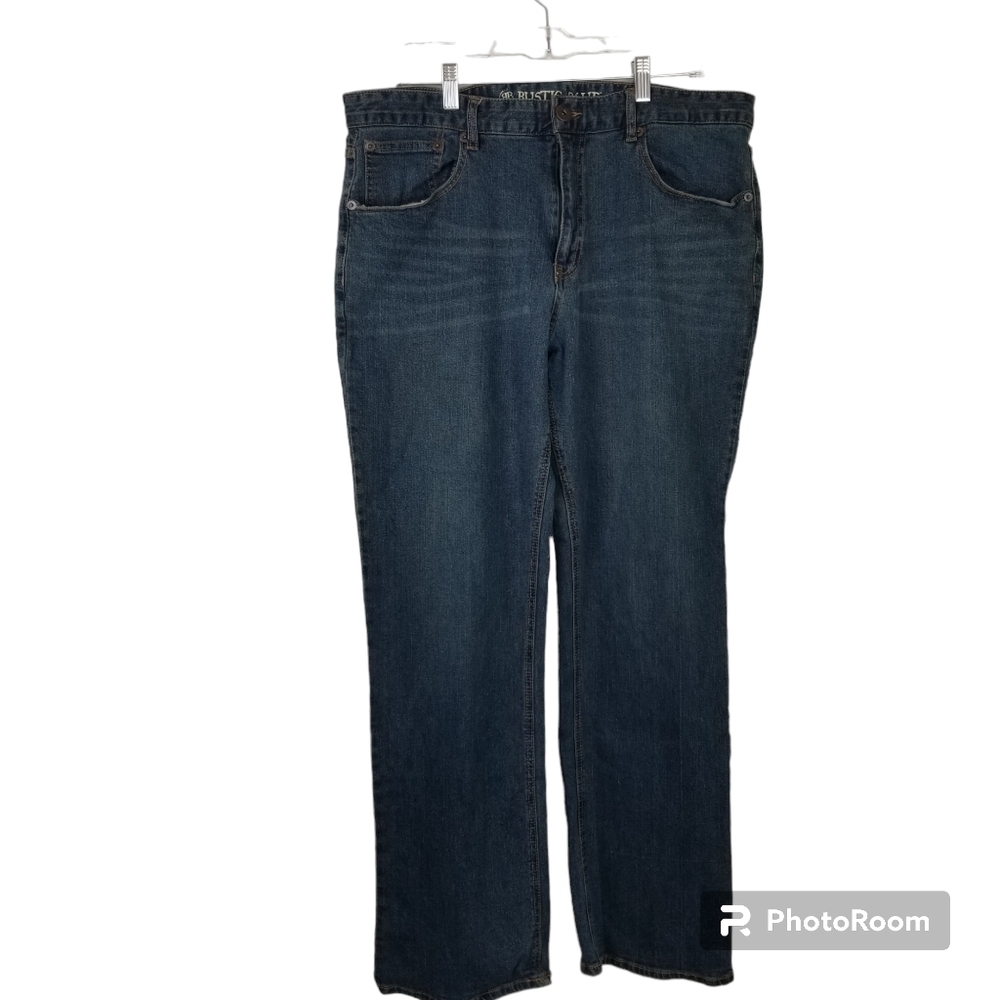 Men's Rustic Blue bootcut Jeans